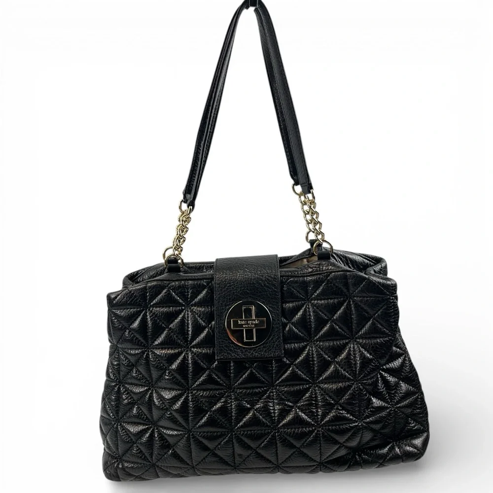 Kate Spade Astor Court Elena Quilted Leather Shoulder Bag